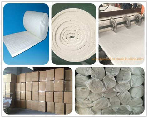 1260c 1300c 1400c High Purity Refractory Alumina Silicate Heat Thermal Insulation Ceramic Fiber