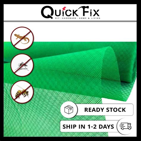 Quickfix Insect Net Screen Netting 4ft X 1m Pvc Mosquito Mosquitoes