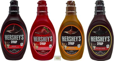 Amazon Hershey S Caramel Syrup Bottle Oz Berry Syrups