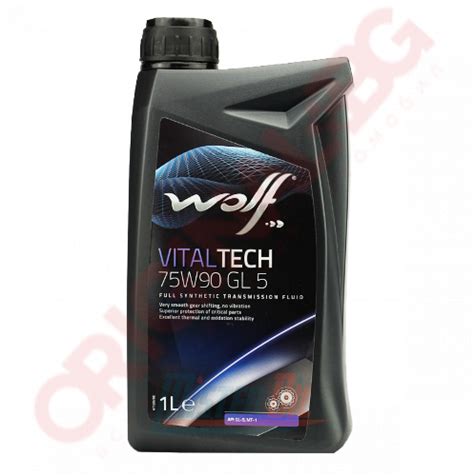 WOLF VITALTECH 75W90 GL 5 1 L - Трансмисионни масла | Original.bg