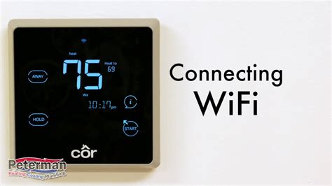 Using Your C R C Wi Fi Thermostat Tutorial Youtube