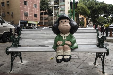 Instalan en Perú la octava escultura de Mafalda el icónico personaje