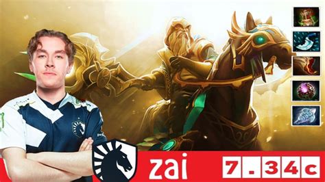 Dota Liquid Zai The Keeper Of The Light Offlane C Youtube