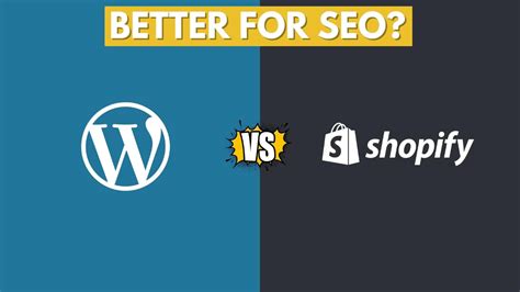 Wordpress Vs Shopify Which Platform Is Better For Seo Host Geeks Llc