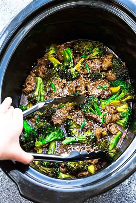 Chinese Beef And Broccoli Slow Cooker Broccoli Walls