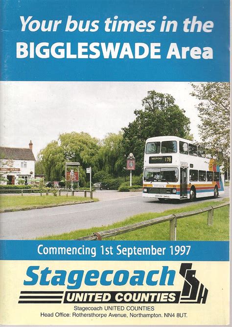 Stagecoach Biggleswade Front Cover Link To Timetabl Flickr