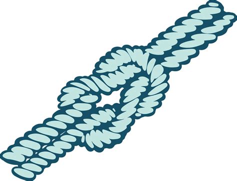 Nautical Rope Knot Illustration 16914863 Vector Art At Vecteezy