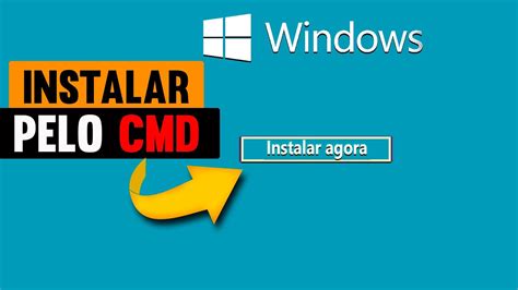 Como INSTALAR O WINDOWS Pelo CMD YouTube