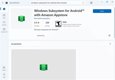 Windows Subsystem For Android Aparece Na Microsoft Store Do Windows