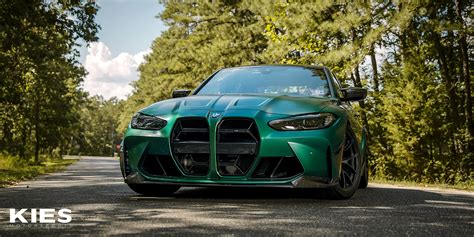 Bmw G80 M3 With 19 Vs 5rs Wheels In Satin Black