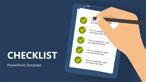 Checklist PPT Template