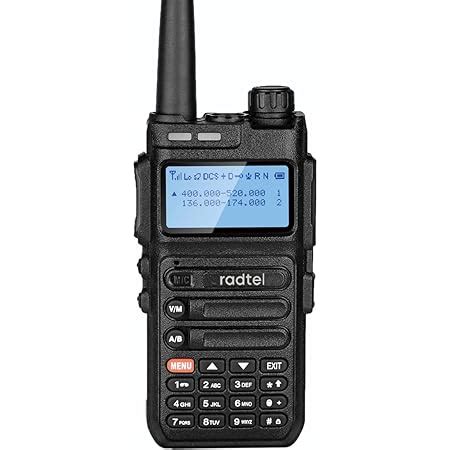 Amazon Radtel Rt Dual Band Gmrs Radio Portable W Walkie