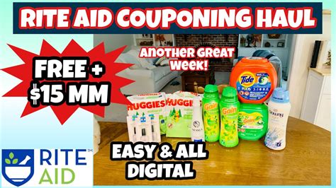 Rite Aid Couponing Haul Another Great Week Learn Rite Aid Couponing