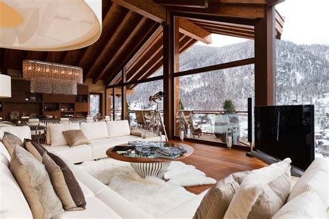 Glamour in the Alps: Zermatt Designer Chalet - Art de Vivre Collection ...