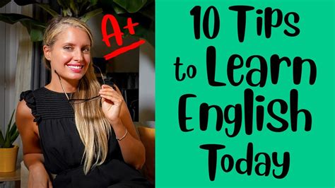 How To Learn English Fast And Effectively 10 Tips To Learn English Today Read Aloud Youtube