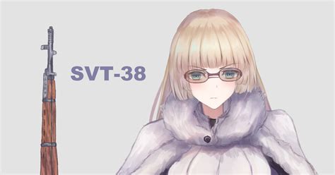 ドールズフロントライン ドスケベ半自動小銃svt 38 Martinのイラスト Pixiv