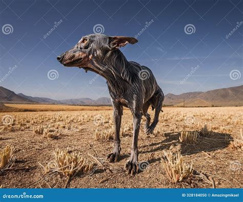 Cryptozoology Chupacabra In Arid Landscapes Concept Of Unexplained