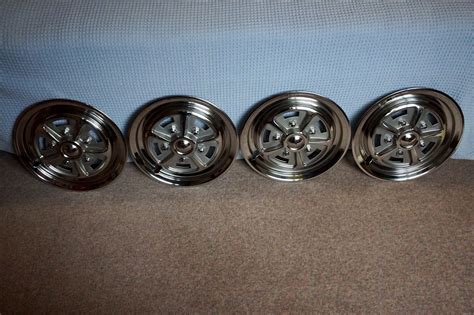 Set 14” Rostyle Wheel Trims Triumph Stag Nos 824616 Ebay