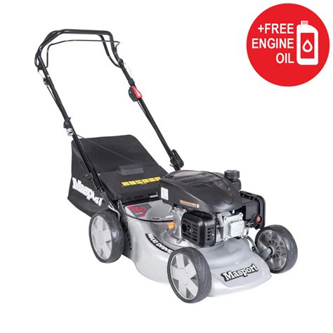 Masport 150 ST SP L Combo Petrol Self Propelled Four Wheeled Lawn Mower