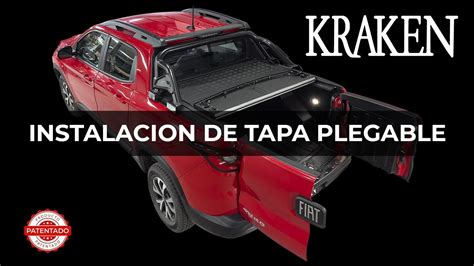 Instalación de Tapa Plegable Kraken Para Fiat Toro YouTube