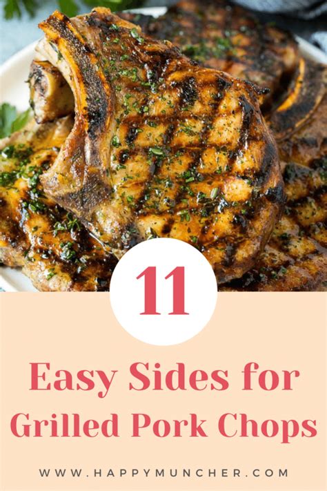 What To Serve With Grilled Pork Chops 11 Easy Sides Happy Muncher