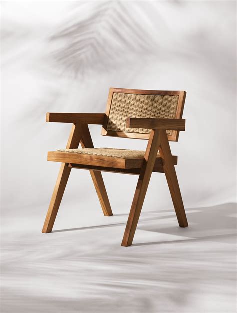 Eichholtz Garten Dining Chair Kristo Teak Natural Rope Bei Villatmo