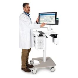 Insight All In One Telehealth Cart Sharn Anesthesia