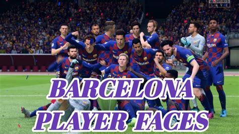 Fifa 22 Barcelona Player Faces Ps5 Player Scans YouTube