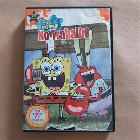 Dvd Filme Bob Esponja No Trabalho Mercadolivre