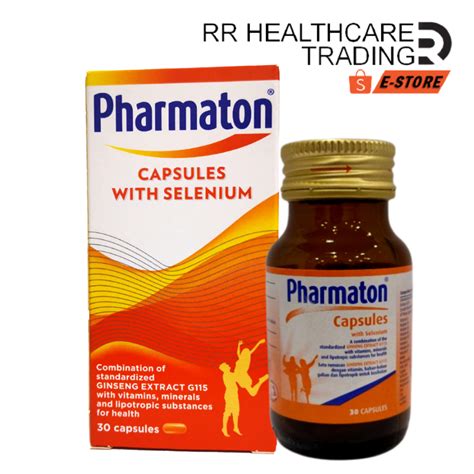 Pharmaton Capsules With Selenium 30s Exp 12 2023 Shopee Malaysia