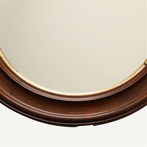 Antique Mahogany Mirror Plain Goods