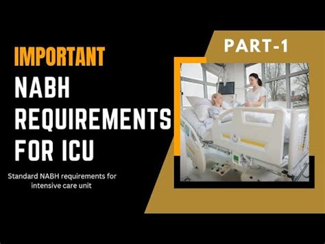 Nabh Important Requirements For Icunabh Icu Standardicu Standards As