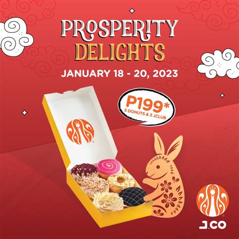 J CO Donuts Prosperity Delights 2023 Jan 18 20 Only PROUD KURIPOT