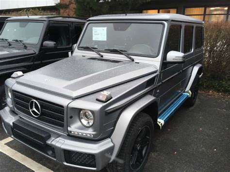 2018 Mercedes Benz G 500 Platin Magno Suv Limited Edition Only 1 Of