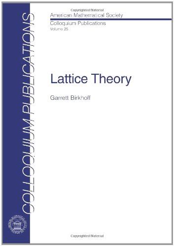 『lattice Theory』｜感想・レビュー 読書メーター