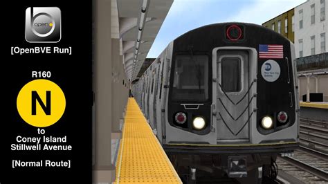 Openbve Rp Multiplayer Nyc Subway R B Alstom N Train From Ditmars