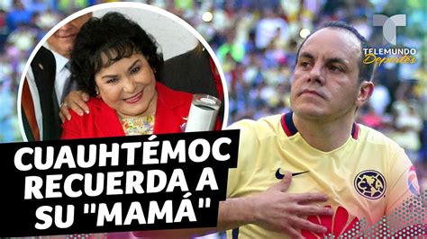 Así Recuerda Cuauhtémoc Blanco A Su “mamá” Carmen Salinas Telemundo Deportes Youtube