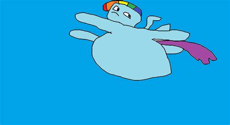 fat rainbow dash by KawaiiNekoFox on DeviantArt