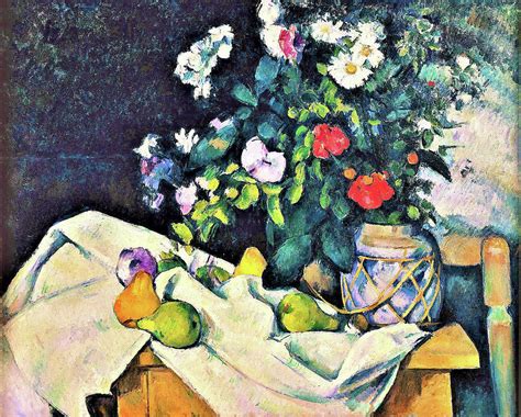 Paul Cezanne Still Life Flowers