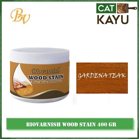 Jual Plitur Kayu Water Based Plitur Biovarnish Wood Stain Gardena Teak