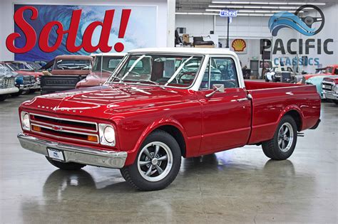 1967 Chevrolet C10 Red Pacific Classics