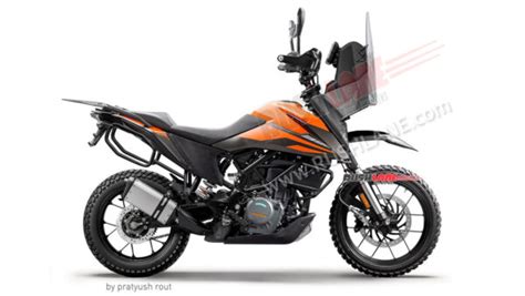 Ktm Adv Modified With Rally Tower Render In Colours