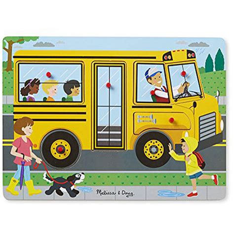 The Wheels On The Bus Sound Puz - Playthings Toy Shoppe