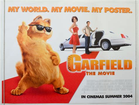 Garfield The Movie Original Cinema Movie Poster From Pastposters