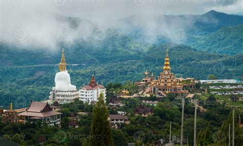 Wat Pha Sorn Kaew View From The Back Located In Petchabun Province Of