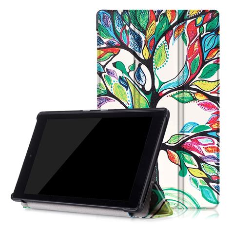 For Amazon New Kindle Fire Hd 8 Hd8 2016 Tablet Case Colorful Ultra