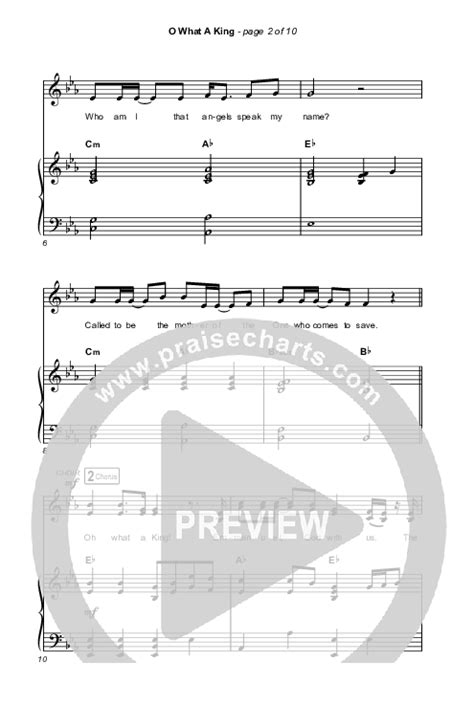 O What A King Unison Part Choir Octavo Sheet Music Pdf Katy