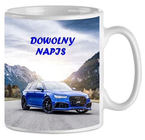 Kubek Z Motywem Audi Dowolny Napis Por Wnaj Ceny Allegro Pl