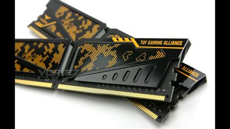 Unboxing TEAMGROUP T Force VULCAN TUF Gaming Alliance DDR4 8GBx2