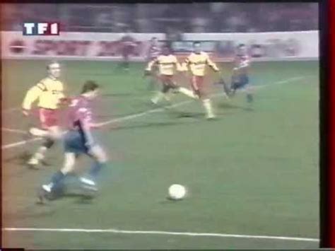 SM Caen RC Lens Saison 1991 1992 21ème Journée Les buts YouTube